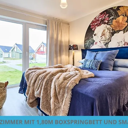 Kuestenkojen Blaue Lagune - 1-5 Pers Mit 2 Schlafzimmern, Terrasse Und Sauna Daire Büsum