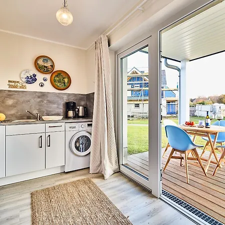 Kuestenkojen Blaue Lagune - 1-5 Pers Mit 2 Schlafzimmern, Terrasse Und Sauna